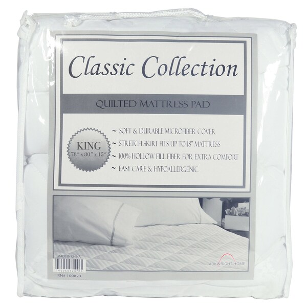 Monarch Brands Classic Mattress Pad - King PNP-MP-CL-KG - main